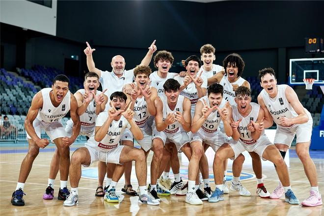 Výber Slovenska na ME B-kategórie do 18 rokov.