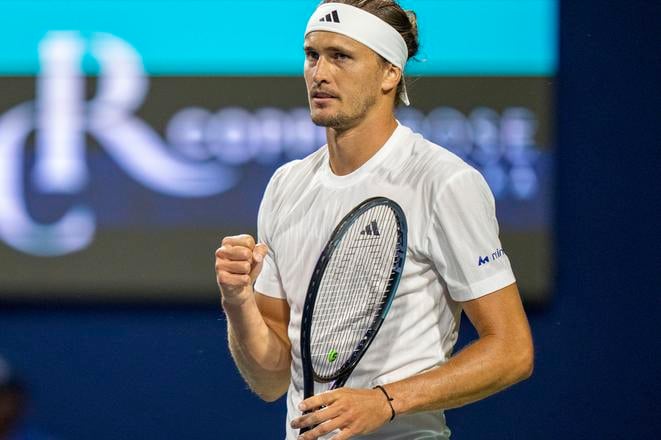 Nemecký tenista Alexander Zverev.