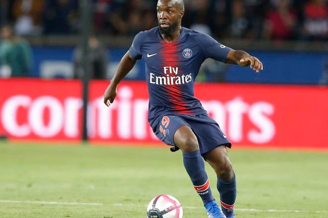 Na archívnej snímke z 14. septembra 2018 hráč PSG Lassana Diarra.
