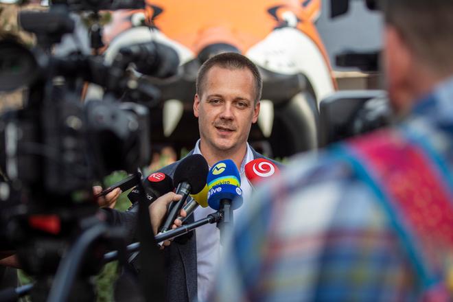 Výkonný riaditeľ HK Dukla Peter Hajduk.