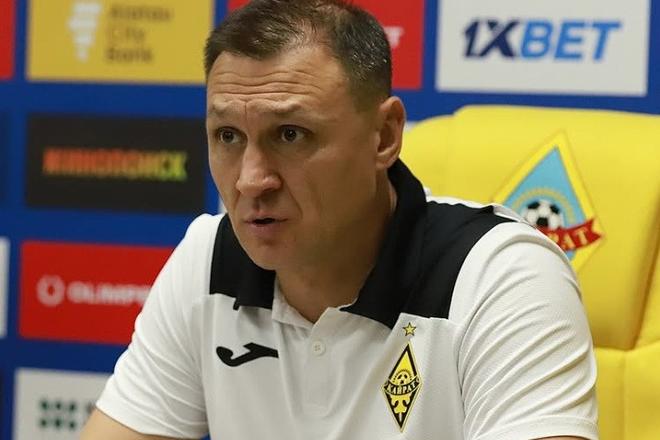 Tréner Kajratu Rafael Urazbachtin bol spokojný s výkonom svojich zverencov.