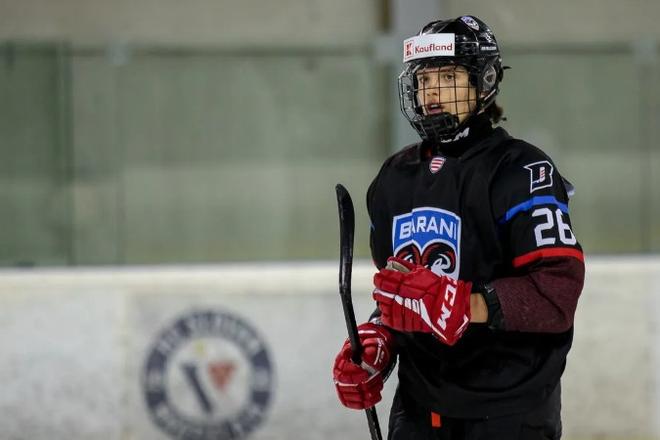 Patryk Zubek v drese Banskej Bystrice.