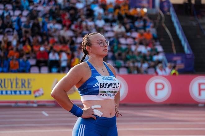 Jana Bódiková v Tampere.