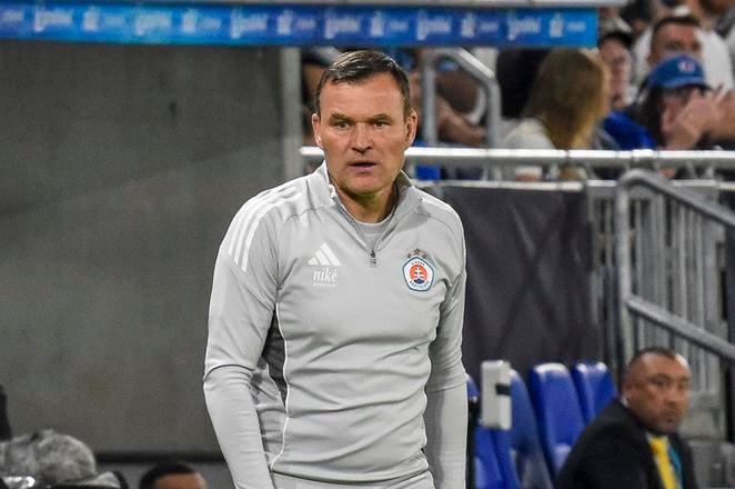 Asistent trénera Slovana Bratislava Boris Kitka.