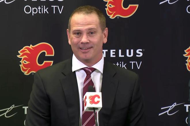 Generálny manažér Calgary Flames Craig Conroy.