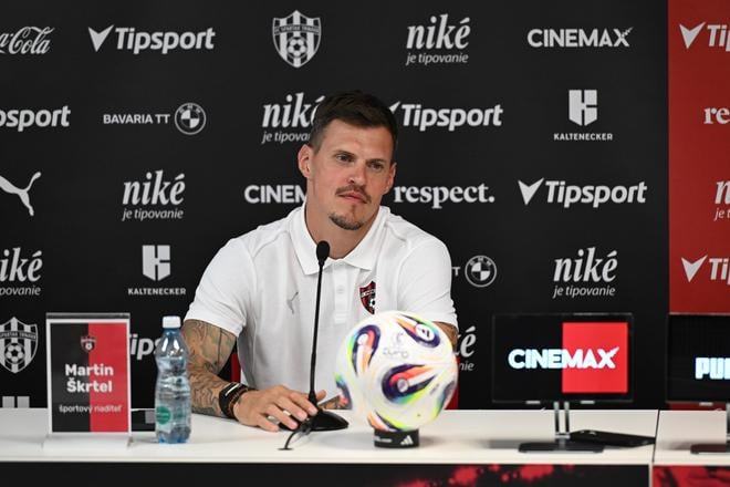 Športový riaditeľ Spartaka Martin Škrtel.