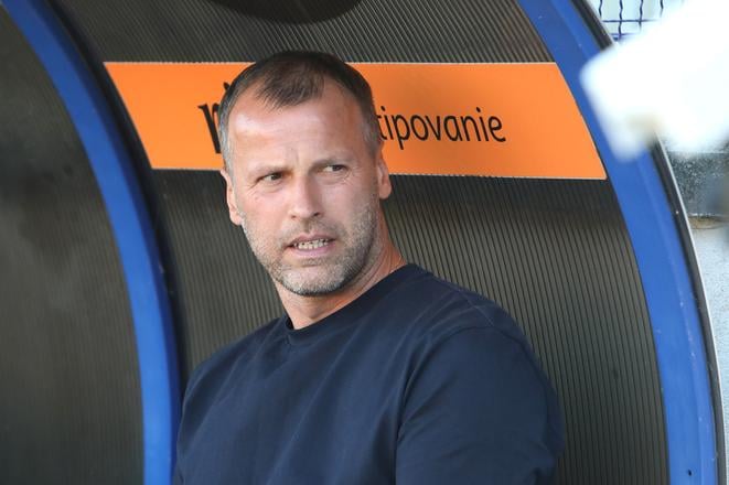 Na snímke tréner MFK Ružomberok Ondřej Smetana.