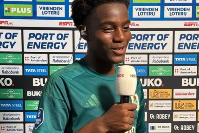 Jadiel Pereira da Gama musel po zápase aj pred mikrofón.