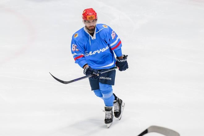 Marek Slovák v drese Slovana Bratislava.