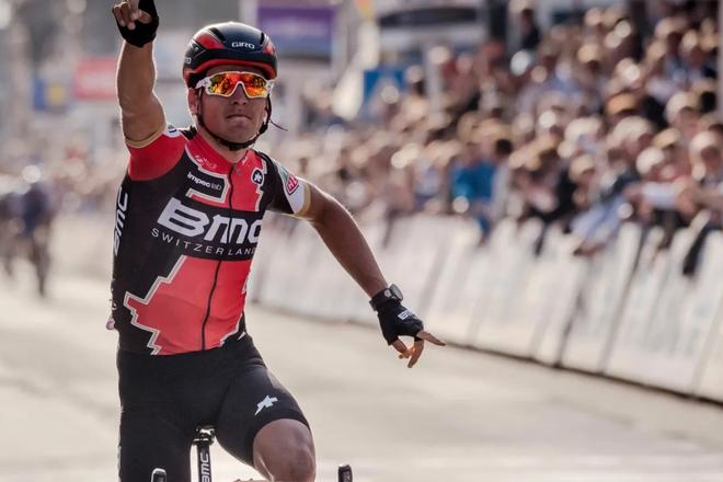Greg Van Avermaet na pretekoch Okolo Flámska.
