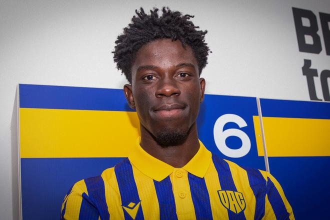 Clement Ansah v drese Dunajskej Stredy.