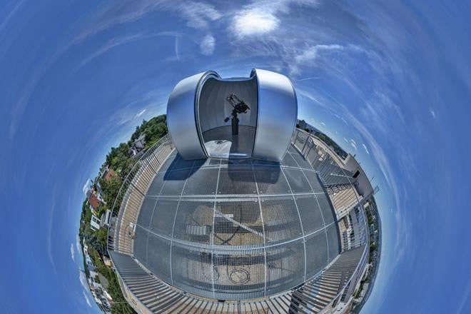 The new observatory at Deutsche Schule (German School) Bratislava