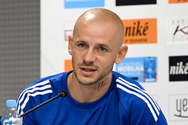 Slovan Bratislava captain Vladimír Weiss Jr.