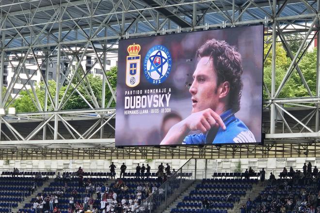 Commemorative events marking the 25th anniversary of Peter Dubovský’s death, May 2025, in Oviedo, Spain.