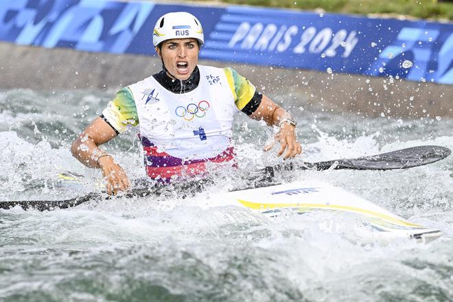 Austrálska vodná slalomárka Jessica Foxová.