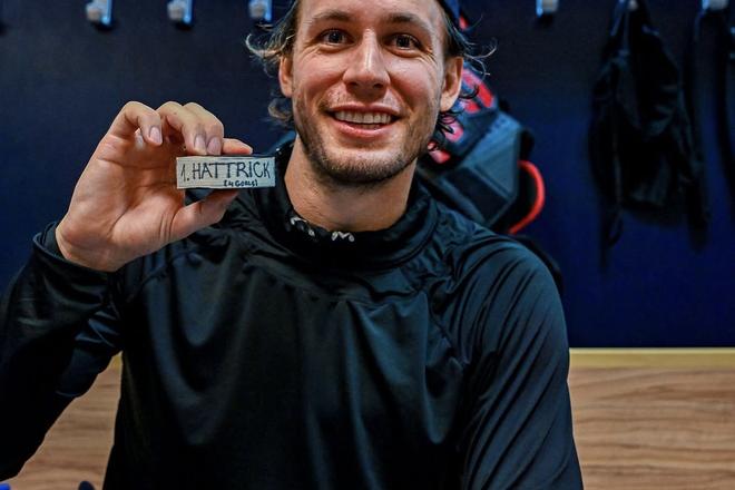 Turner Elson strelil premiérovo hetrik a pridal dokonca štyri góly.v drese Slovana proti Viedni Capitals.