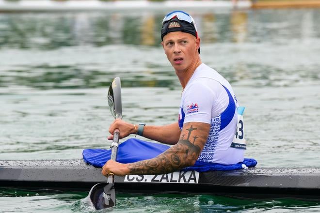 Šamorínsky kajakár Csaba Zalka súťažil na augustových MS prvý raz v živote v K1 na 200 metrov.