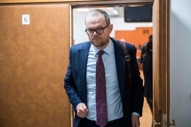 Matej Varga's lawyer Peter Kubina