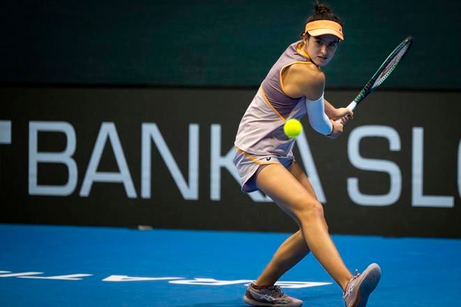 Slovenská tenistka Mia Pohánková.