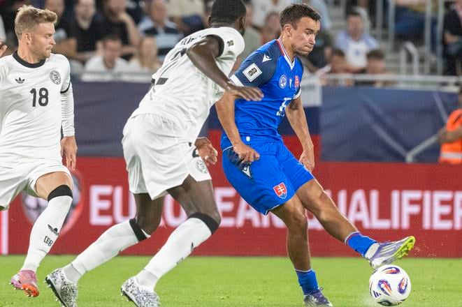 David Strelec bol s bilanciou 1+1 najproduktívnejší hráč slovenského národného tímu.