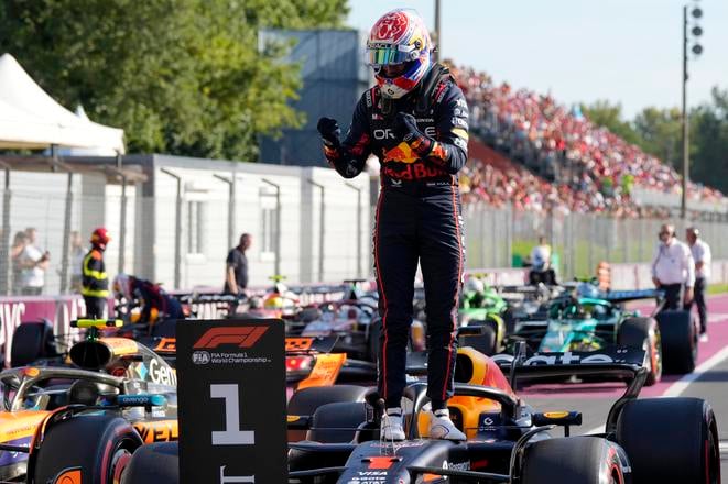 Max Verstappen získal v Monze 45. pole position v kariére.