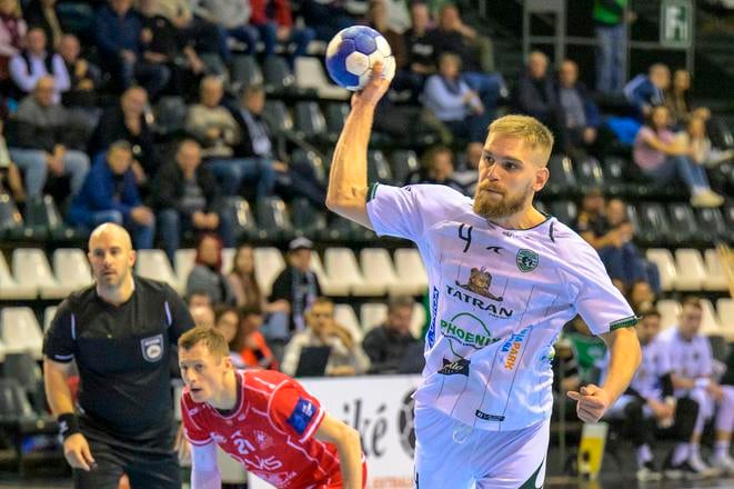 Tvorca hry prešovských hádzanárov Igor Karlov zaťažil považskobystrické konto v šlágri 2. kola Niké Handball extraligy 10 gólmi.