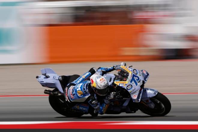 Alex Marquez počas VC Katalánska.