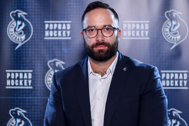 Július Koval, športový manažér HK Poprad.