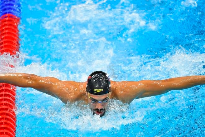 Richard Nagy na olympijských hrách v Tokiu.