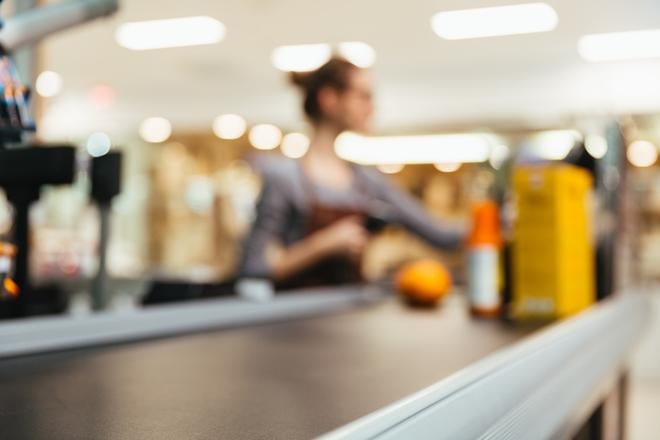 People can withdraw money from their account while shopping.