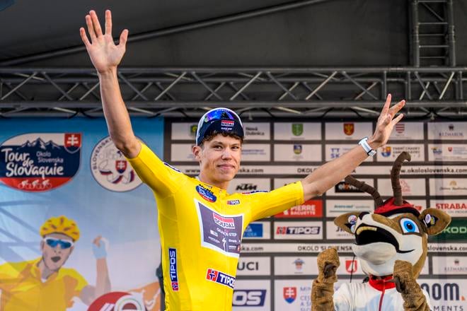 Paul Magnier sa tešil z víťazstva aj v 3. etape Okolo Slovenska.