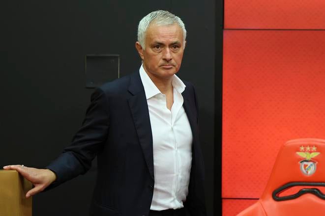 Portugalský futbalový tréner Jose Mourinho.