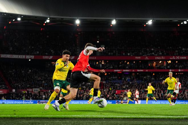 Leo Sauer bude chýbať Feyenoordu Rotterdam v druhom zápase po sebe.