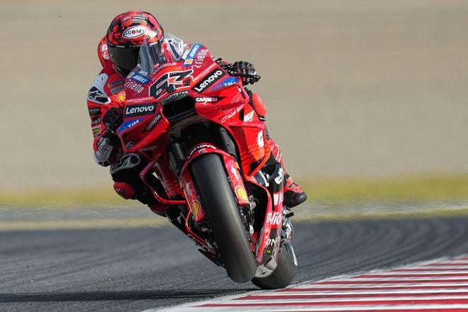 Francesco Bagnaia Z tímu Ducati Lenovo vyhral šprint v Janponsku.