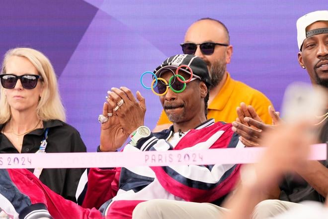 Snoop Dogg počas olympijských hier v Paríži 2024.