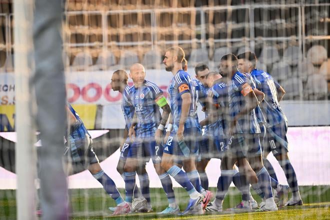 Futbalisti Slovana.