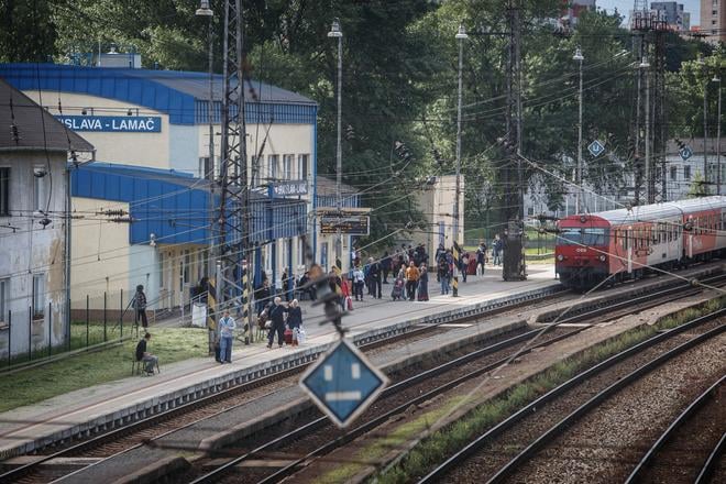Bratislava - Lamač railway station