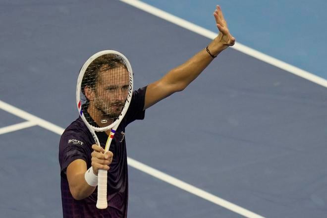 Ruský tenista Daniil Medvedev.