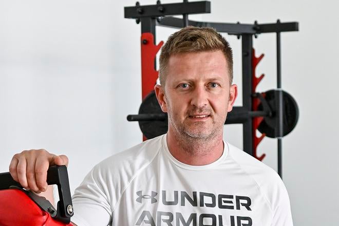 Kondičný trainer futbalového Slovana Bratislava a slovenskej hokejovej reprezentácie Roman Švantner.