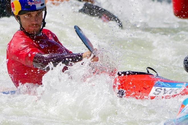 Žiaľ, Jakub Grigar už slovenský vodný slalom v posledný deň MS v Penrithe medailovo nezachránil.