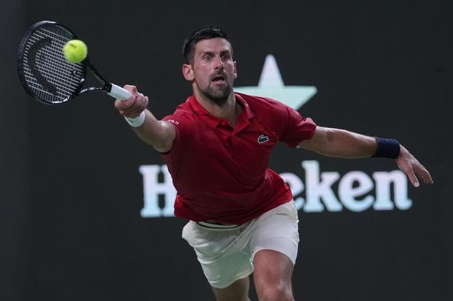 Novak Djokovič na turnaji v Šanghaji.