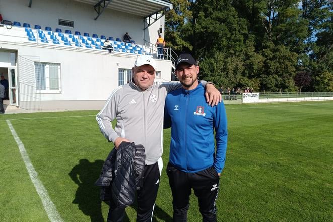 Mikuláš Radványi (vľavo) a Peter Majerník.