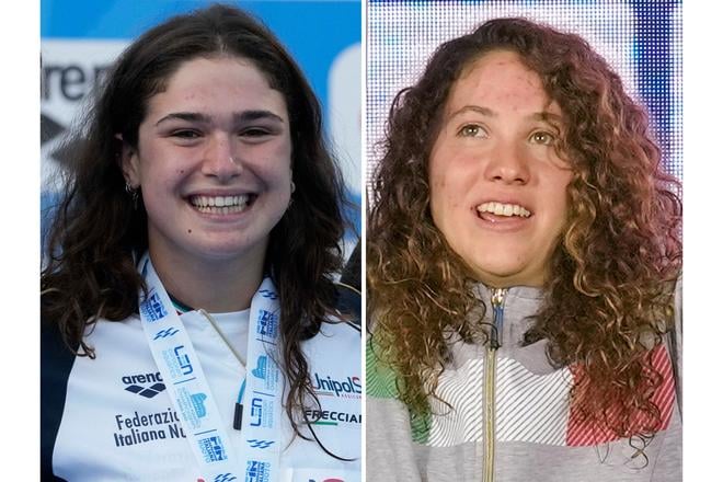 Vľavo Benedetta Pilato, vpravo Chiara Tarantinová.