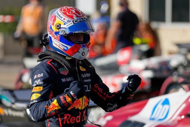 Max Verstappen sa teší z pole position v Austine.