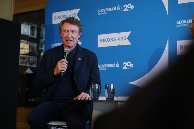 Wayne Gretzky na Slovensku.