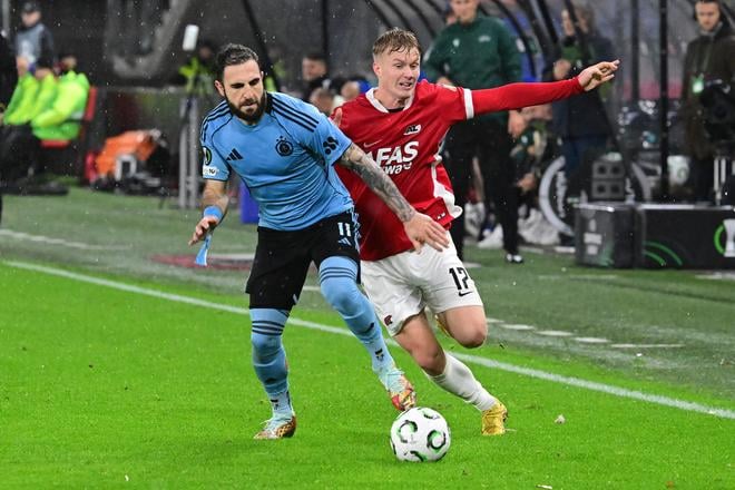 Tigran Barseghjan vytvoril v prvom polčase veľkú šancu pre bratislavský tím.