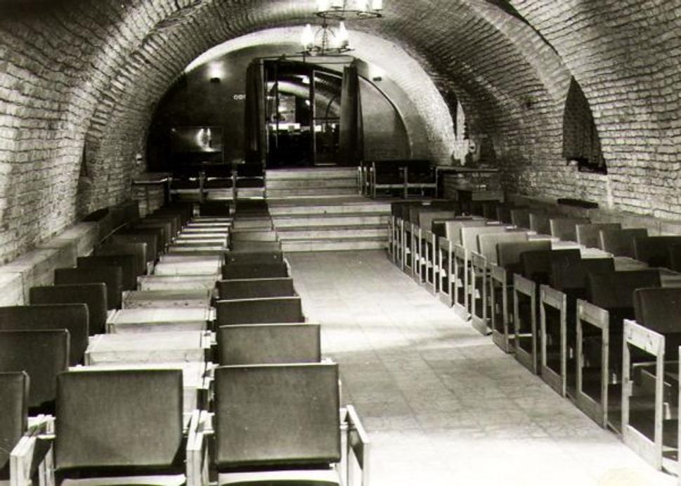 Interiér klubu Fortuna, 1970