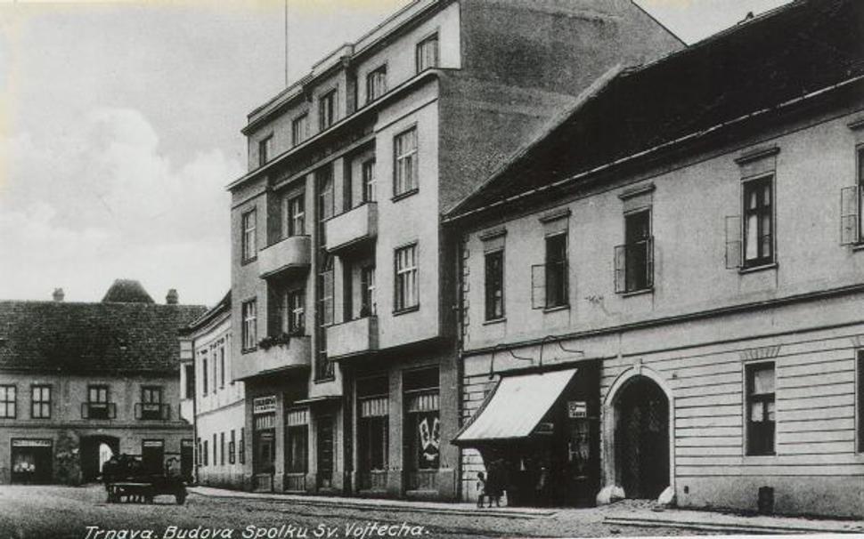 SSV z Radlinského ulice, 1938, pohľadnica