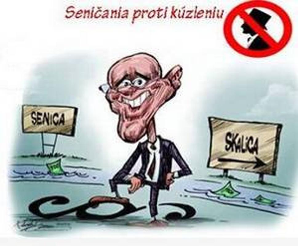 Primátor Senice obhajuje záujmy Seničanov posilňovaním vplyvu Skalice. Vitajte v Kocúrkove.