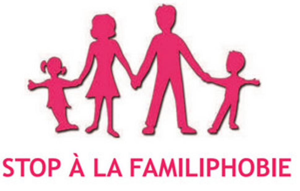 logo francúzskeho hnutia La Manif pour Tous + výzva na zastavenie